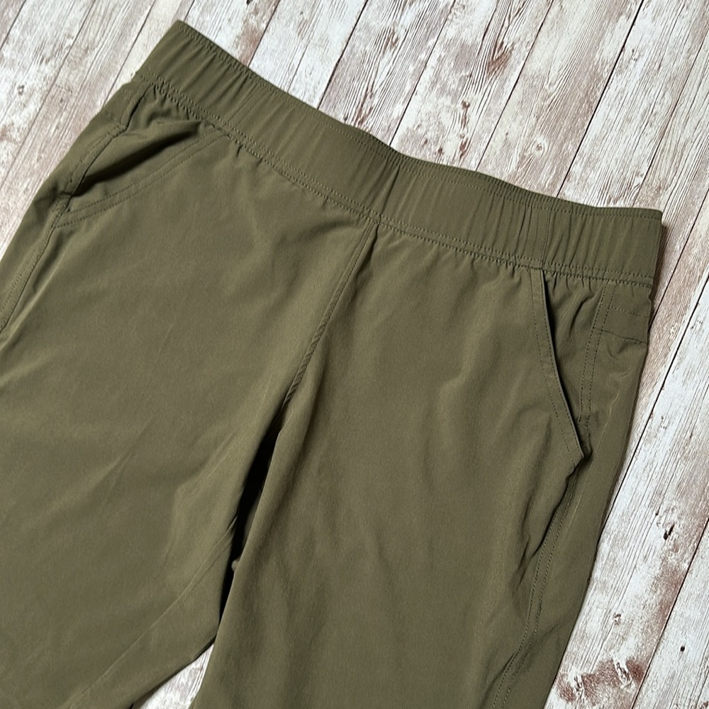 Eddie Bauer Departure Ankle Pant sz Small Women's Traveler Olive Green 51000283 - Picture 3 of 14